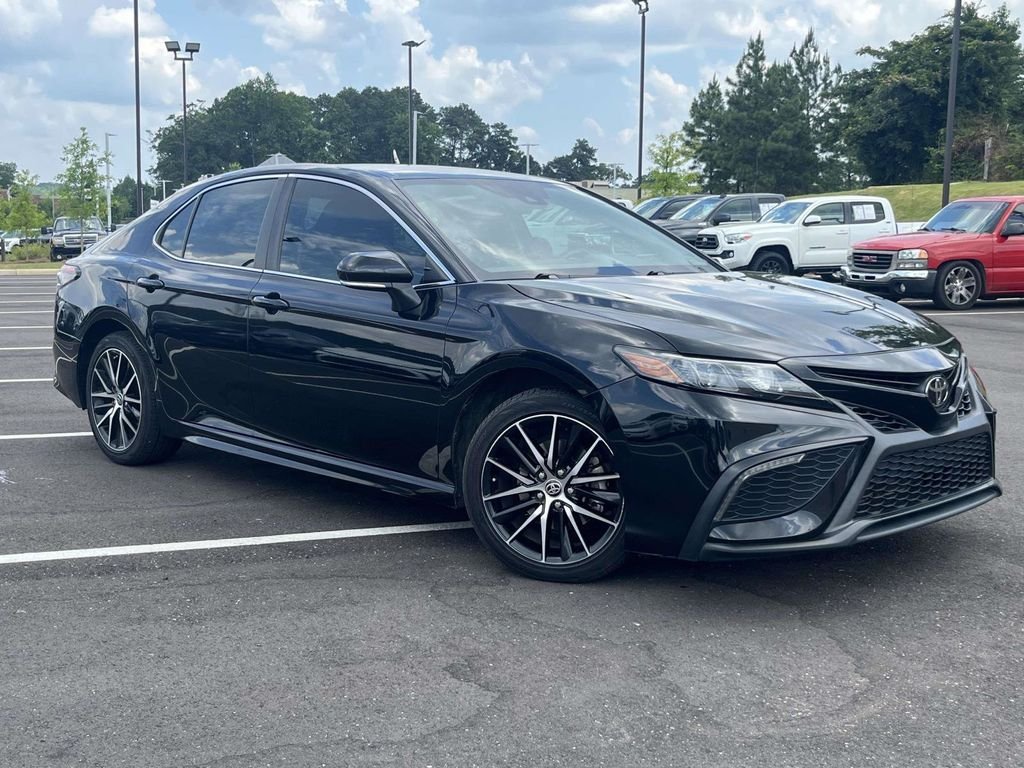 Used 2023 Black Toyota SE image 1