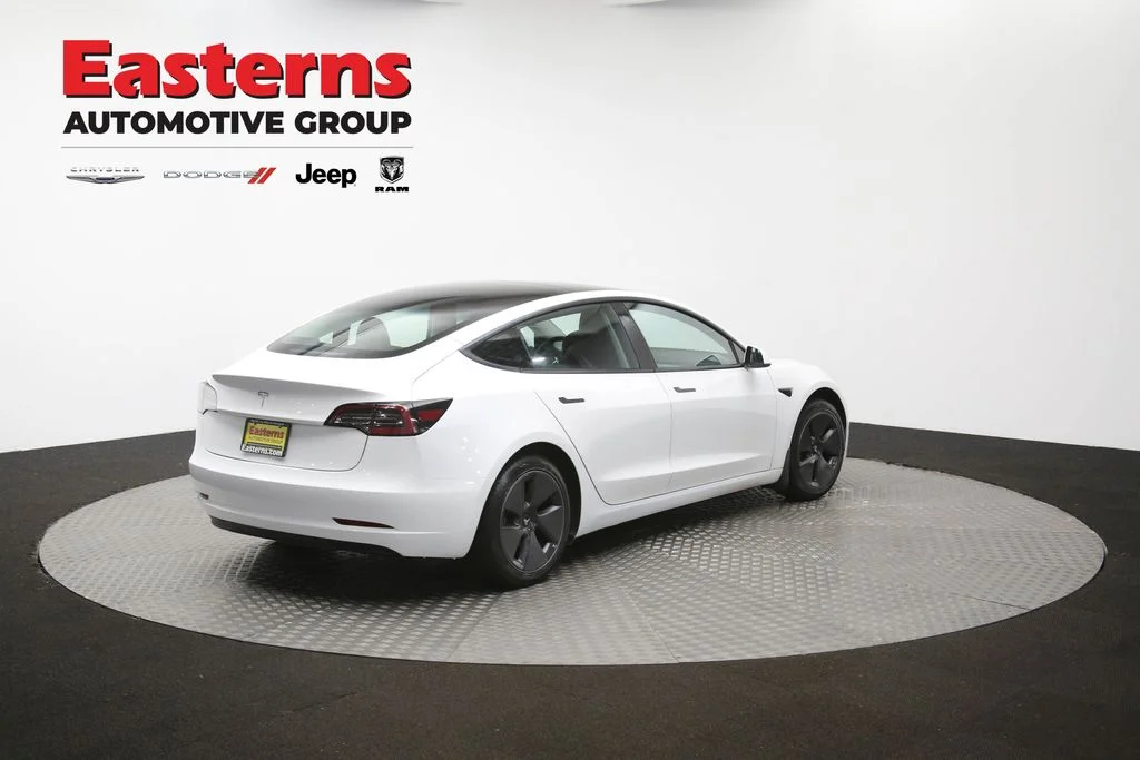 Used 2021 White Tesla Standard Range Plus image 35