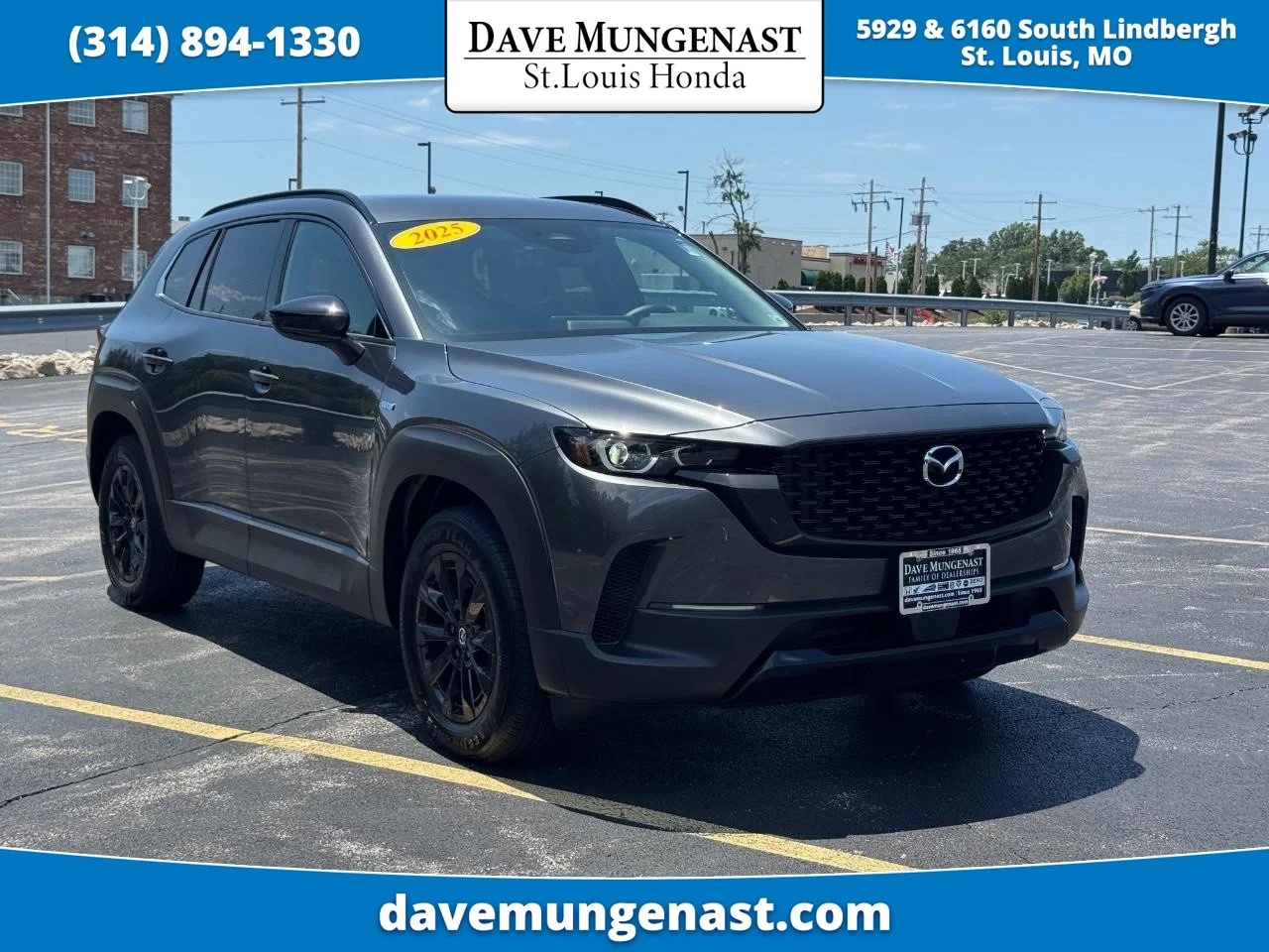 Used 2025 Machine Gray Metallic Mazda Premium image 1