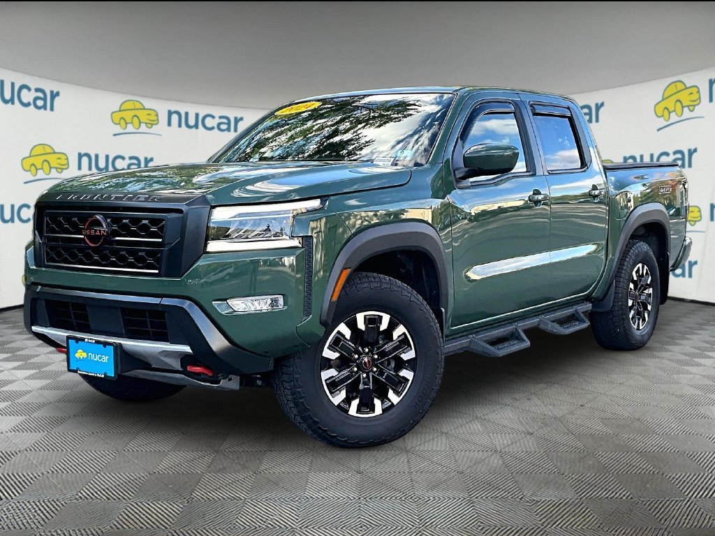 Used 2024 Tactical Green Metallic Nissan PRO-4X image 3