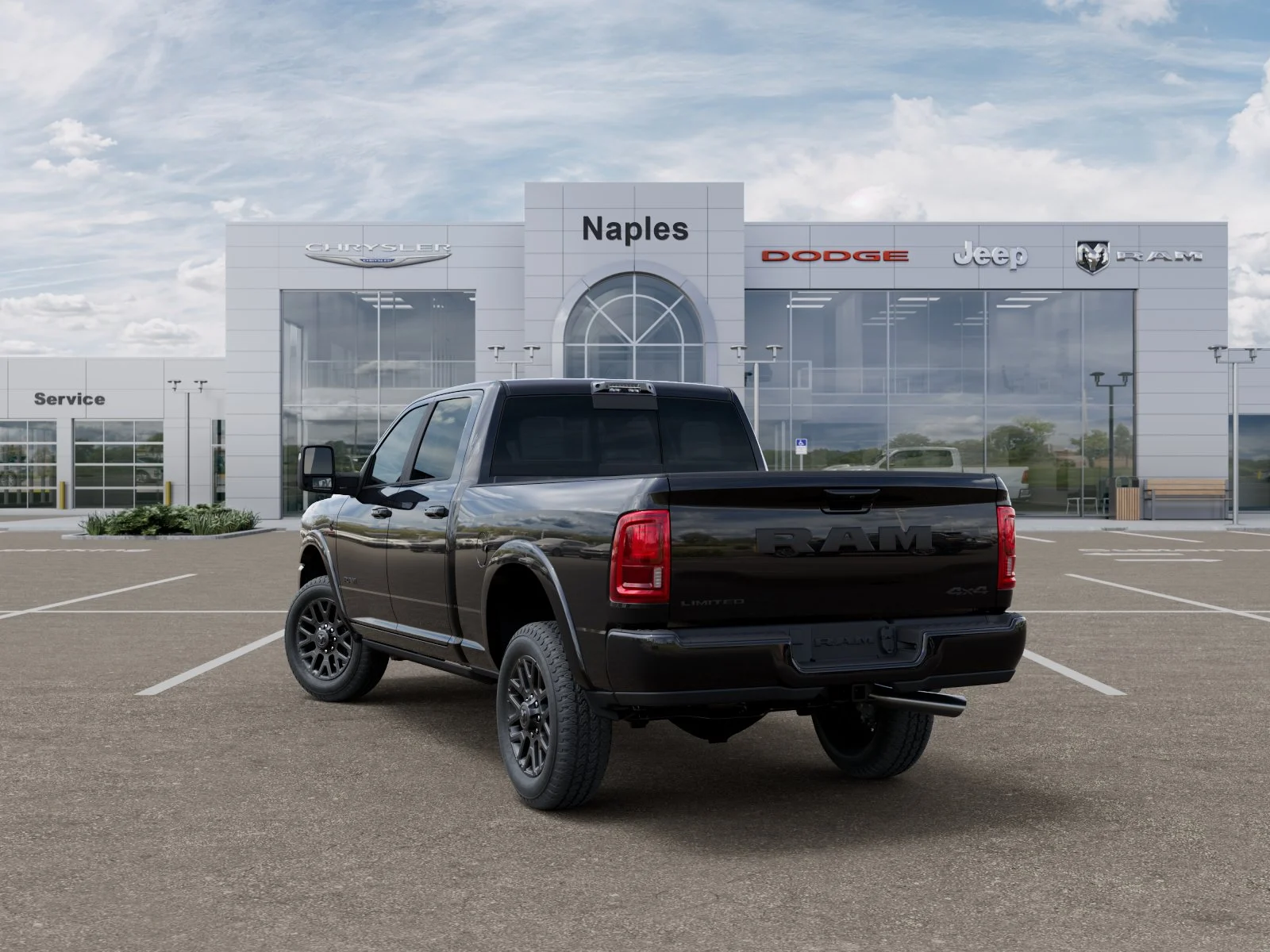 New 2026 Diamond Black Crystal Pearl-Coat Exterior Paint RAM Limited image 29