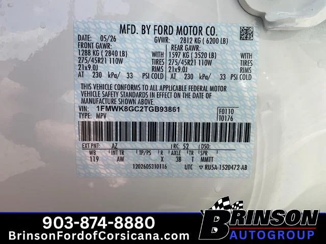 New 2026 Star White Metallic Tri-Coat Ford ST image 43