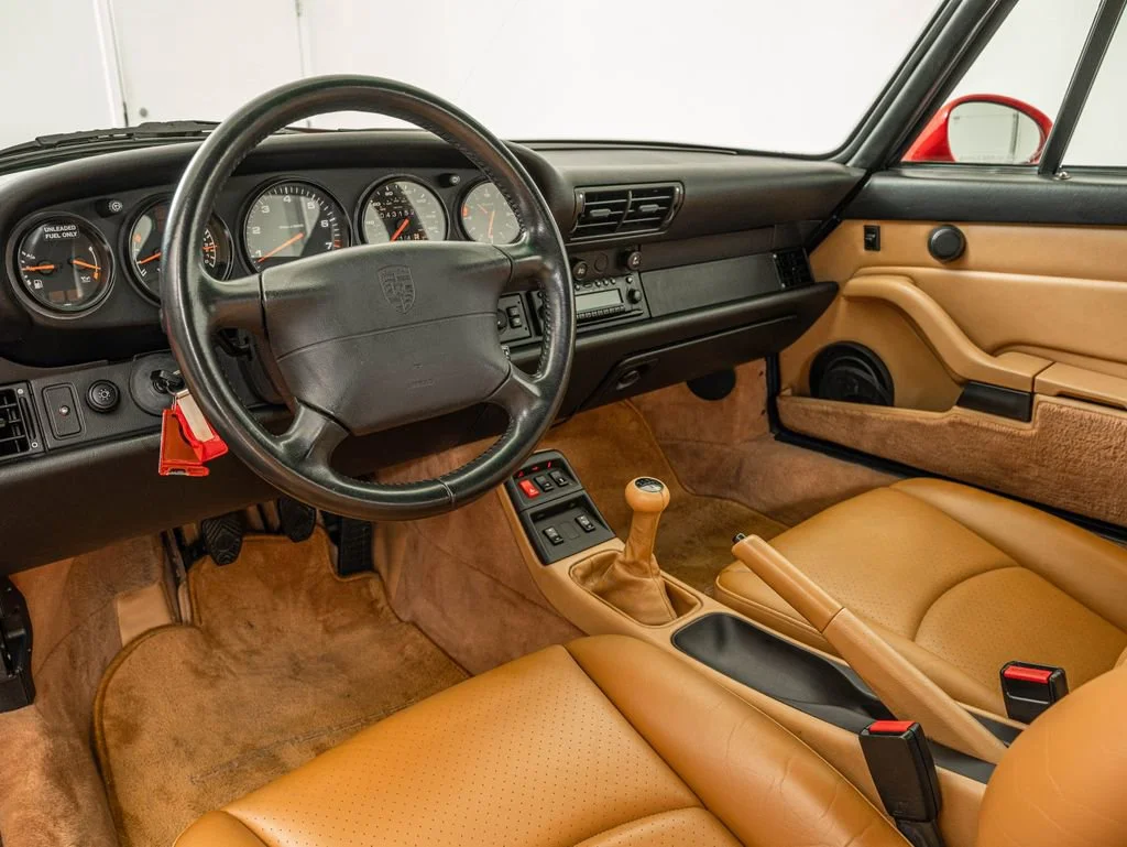 Used 1995 Guards Red Porsche  image 4