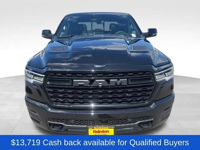 New 2026 Diamond Black Crystal Pearl-Coat Exterior Paint RAM Limited image 2
