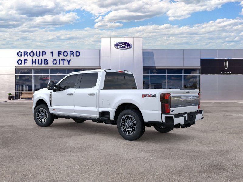 New 2026 Star White Metallic Tri-Coat Ford F-250® Platinum® image 4