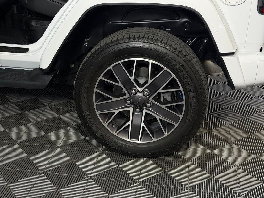 Certified Used 2023 White Jeep Sahara 4xe image 12