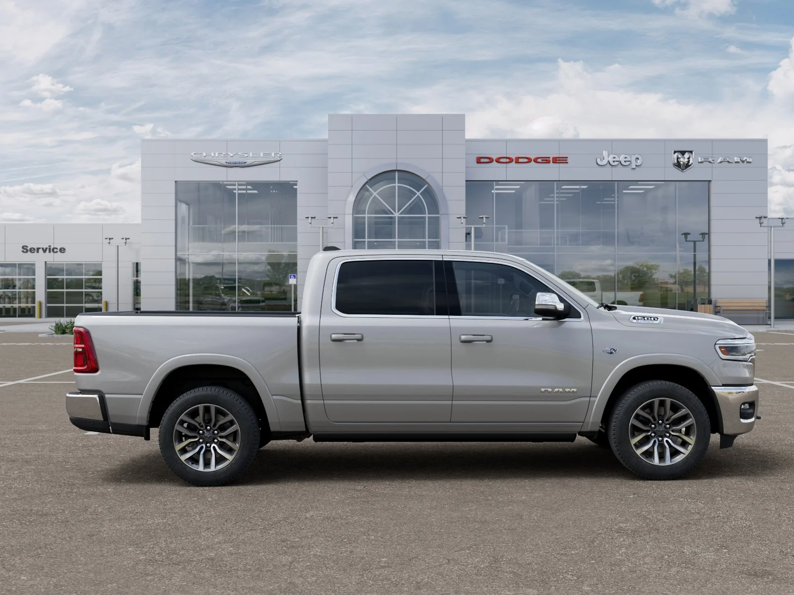 New 2026 Silver Zynith Exterior Paint RAM Limited Longhorn image 66