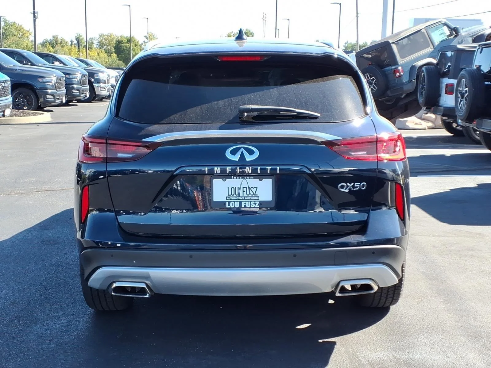 Used 2024 Hermosa Blue INFINITI LUXE image 32
