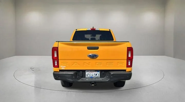 Used 2022 Cyber Orange Metallic Tricoat Ford XLT image 3
