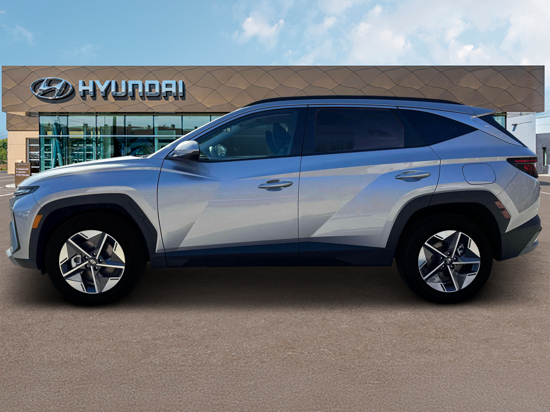 New 2026 Shimmering Silver Hyundai SEL image 3