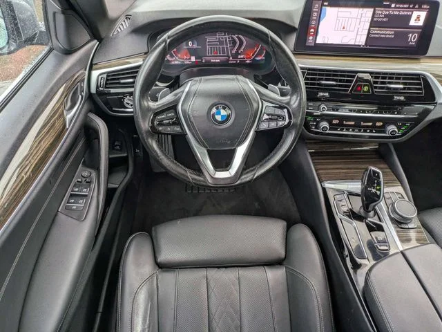 Used 2021 Bluestone Metallic BMW 530i image 14