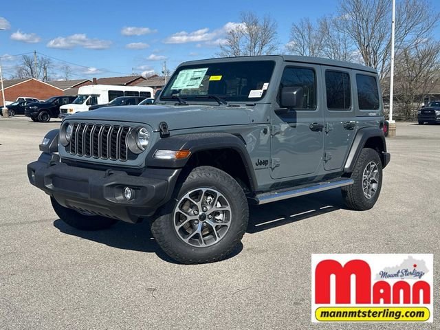 New 2025 Gray Jeep Sport S image 1