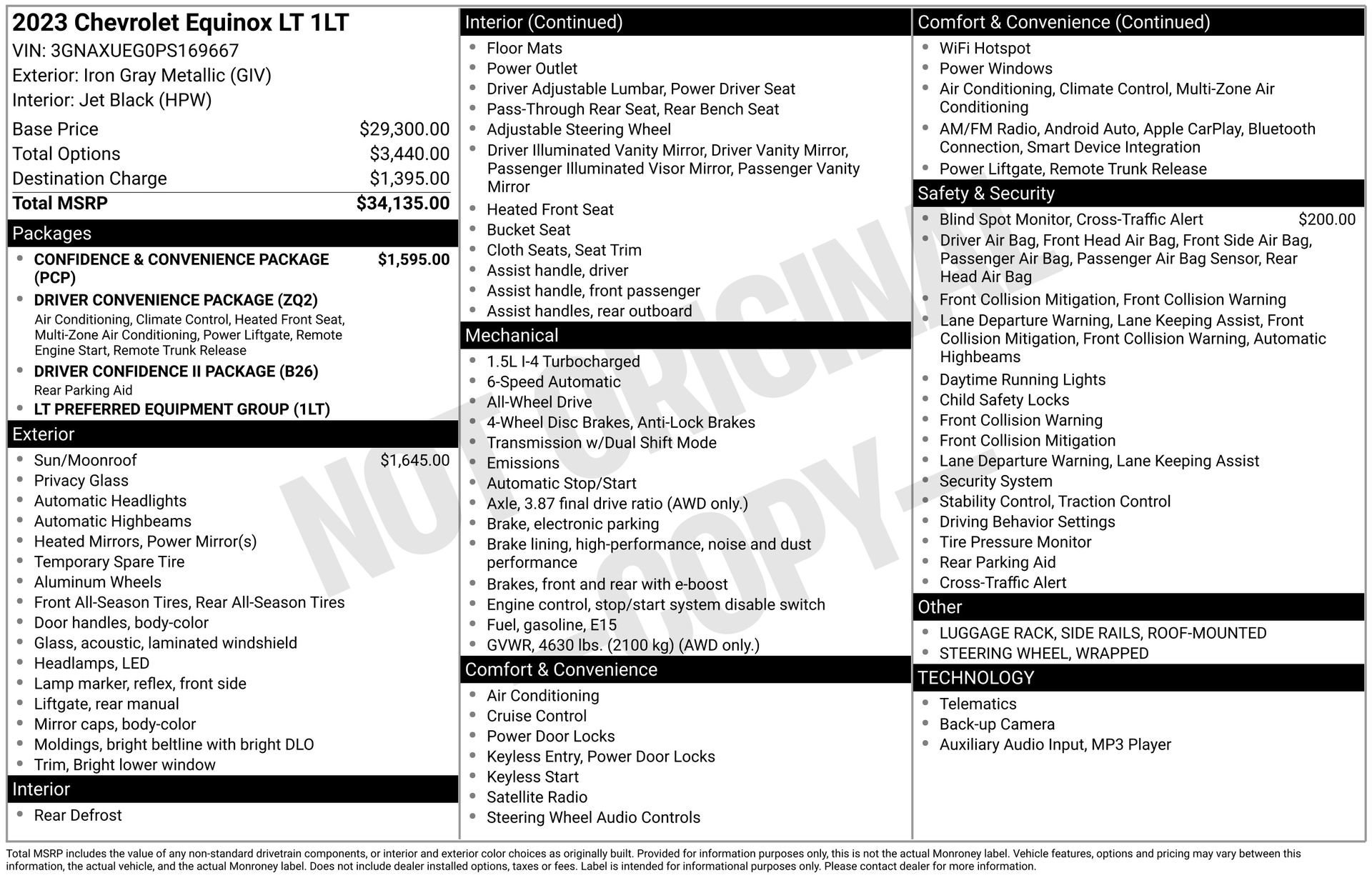2023 CHEVROLET EQUINOX - Image 3