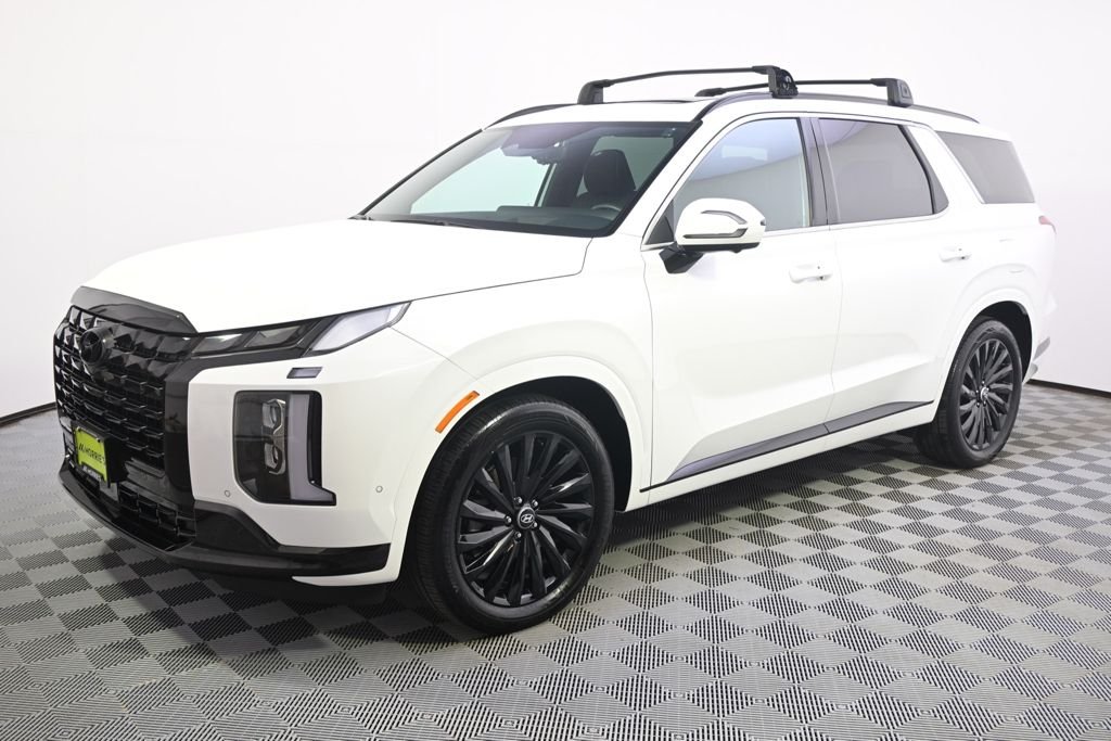 Certified 2025 Hyundai Palisade Calligraphy Night Edition with VIN KM8R7DGE4SU879019 for sale in St. Louis Park, Minnesota