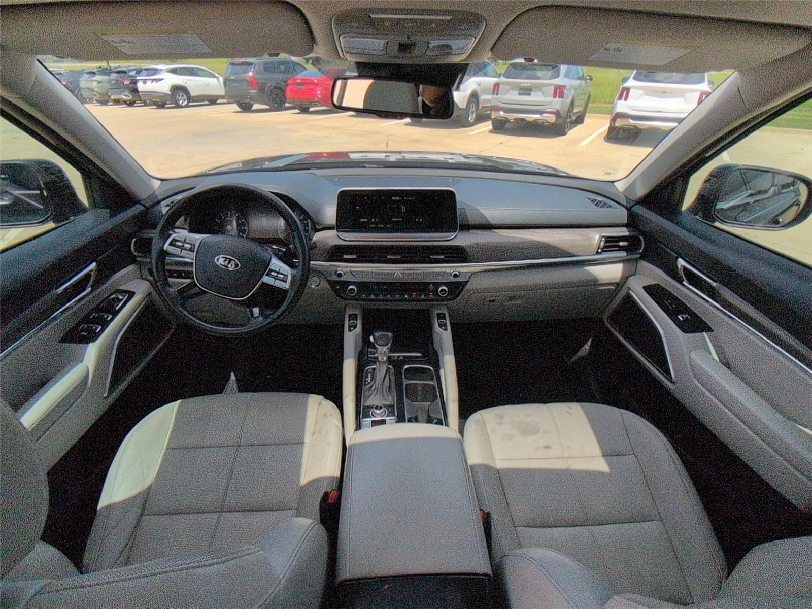 Used 2021 Ebony Black Kia EX image 28