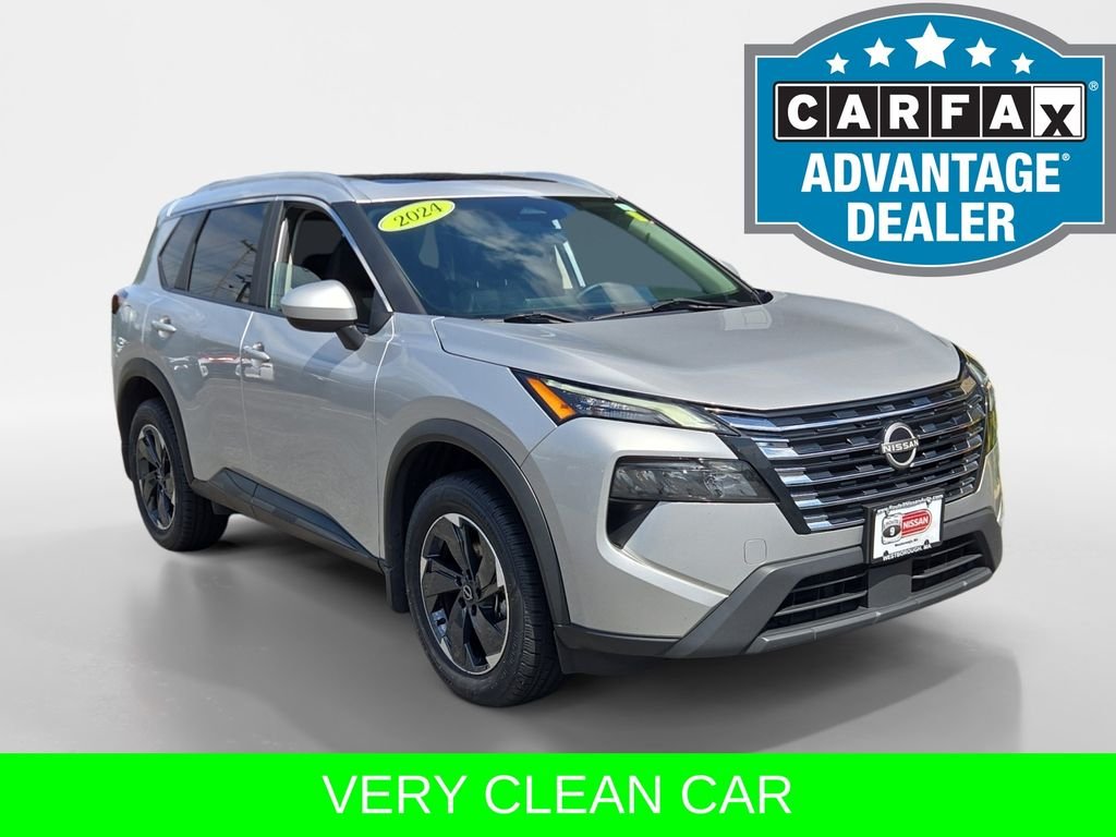 Used 2024 Silver Nissan SV image 1