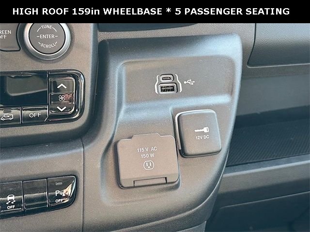 New 2025 Bright White Clearcoat RAM High Roof image 17