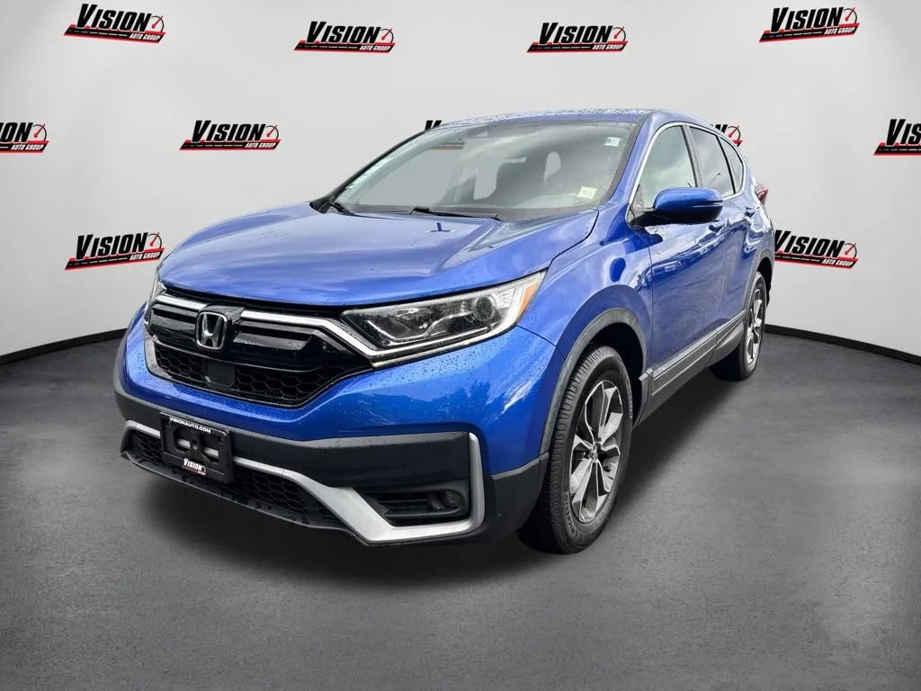 Used 2021 Blue Honda EX-L image 1