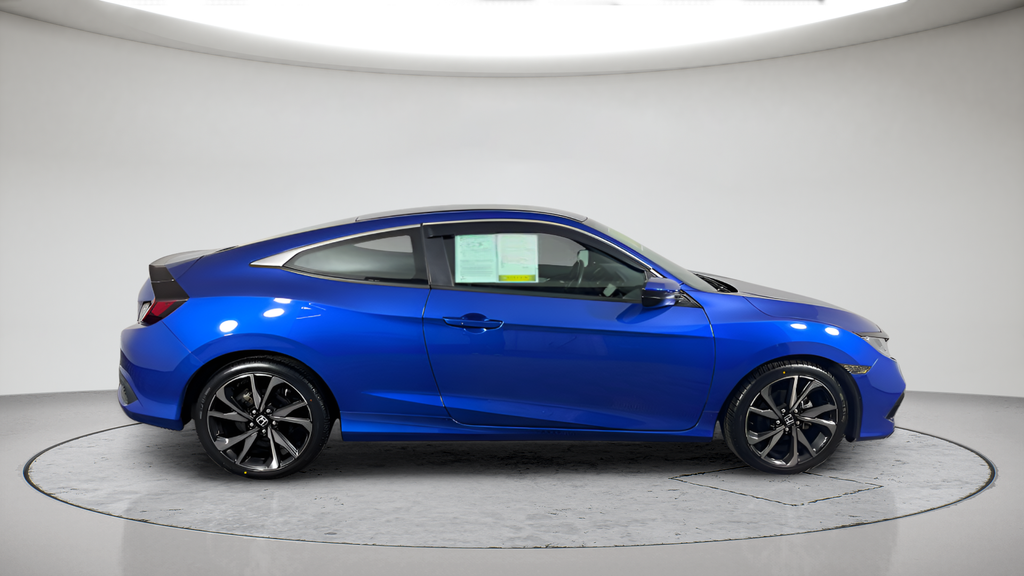 Used 2019 Aegean Blue Metallic Honda Sport image 2