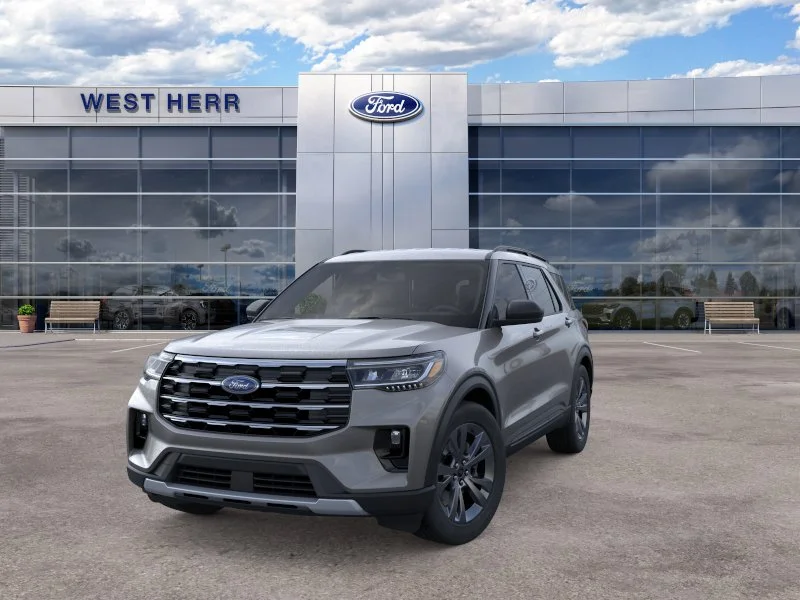 New 2026 Carbonized Gray Metallic Ford Active image 3