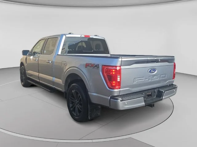 Used 2022 Iconic Silver Metallic Ford XLT image 3