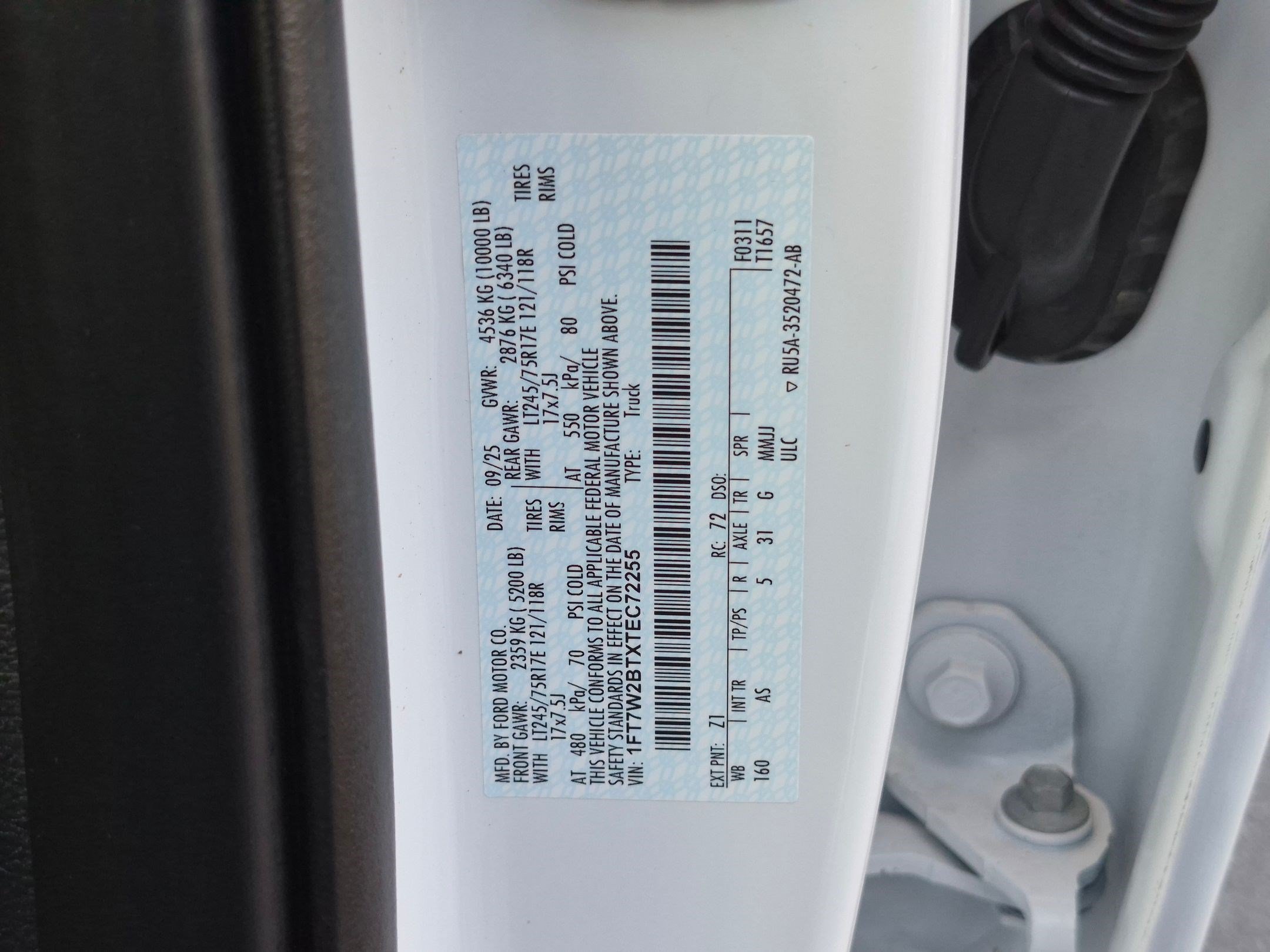 Used 2026 Oxford White Ford XL image 32