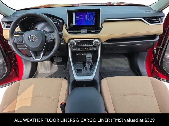 Certified Used 2025 RED MC. Toyota XLE image 12