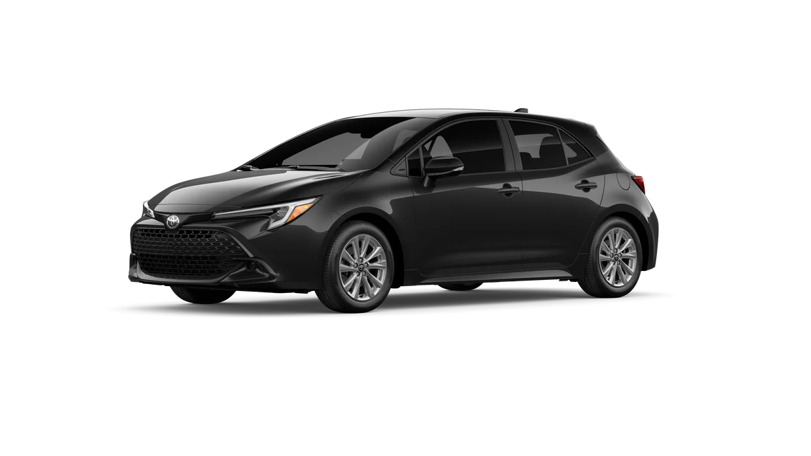 New 2027 Magnetic Gray Metallic with Black roof Toyota SE image 2