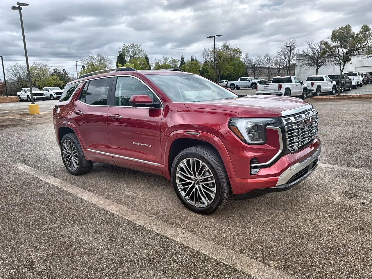 New 2026 Volcanic Red Tintcoat GMC Denali image 2
