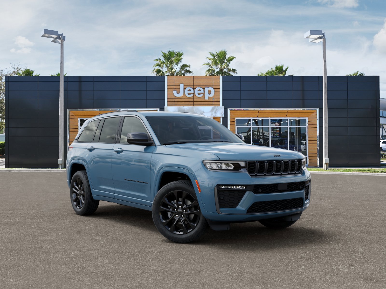 New 2026 Steel Blue Jeep Limited Reserve image 5