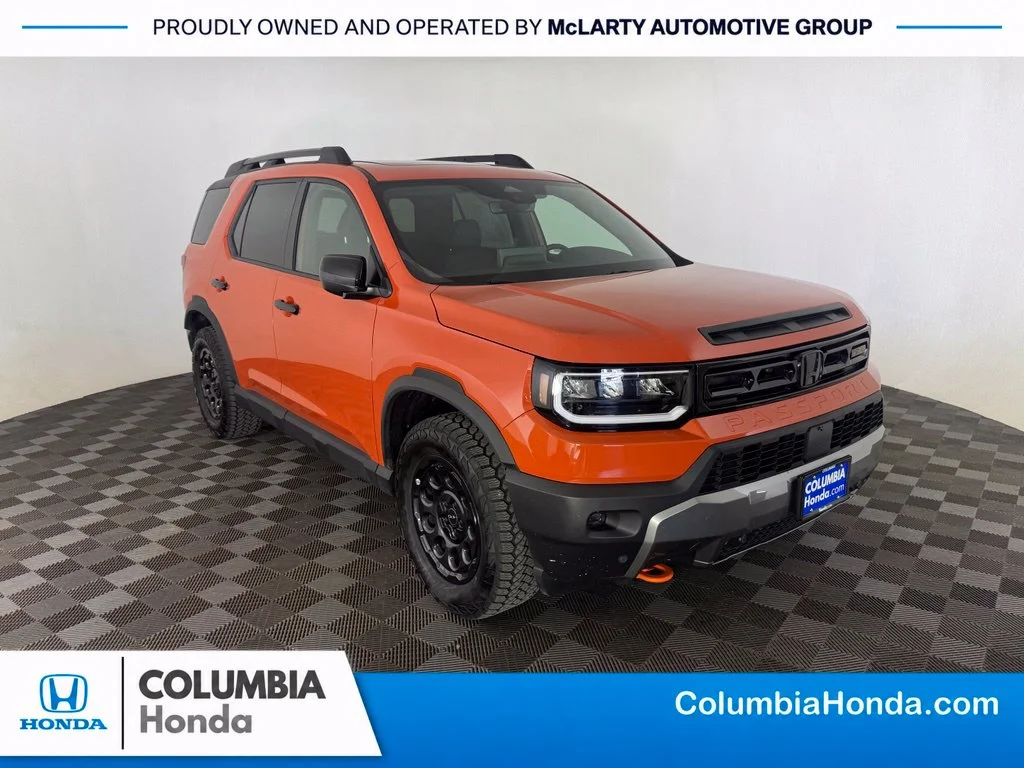 Used 2026 Orange Honda TrailSport Elite Blackout image 1