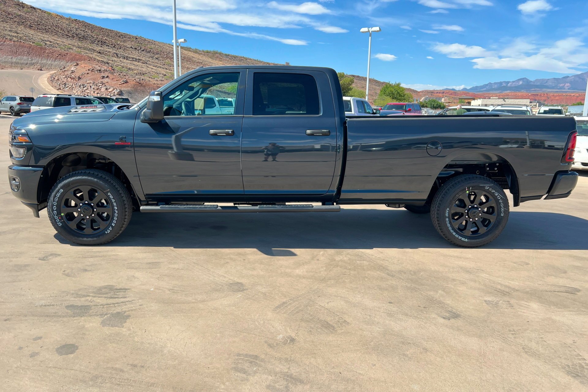 New 2026 Forged Blue Metallic Exterior Paint RAM Black Express image 2
