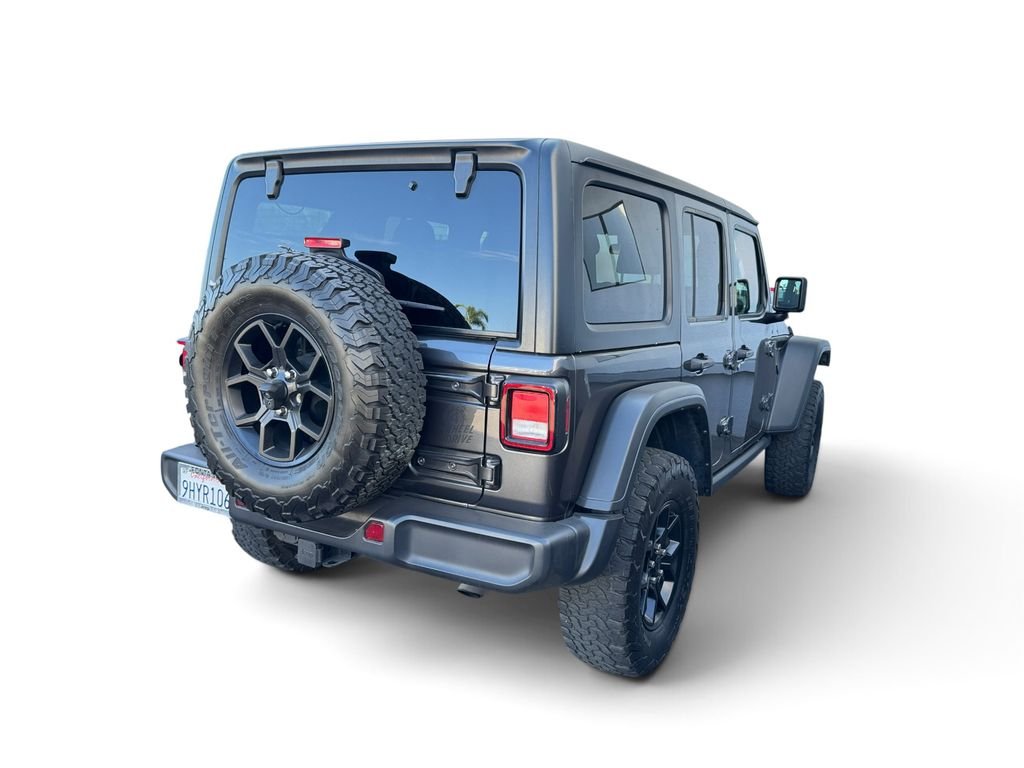 Used 2024 Gray Jeep Willys 4xe image 2