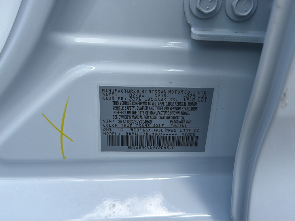 New 2027 White Nissan SV image 46