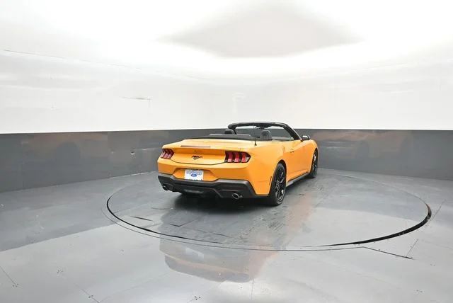 New 2026 Orange Fury Metallic Tri-coat Ford EcoBoost® Premium Convertible image 7