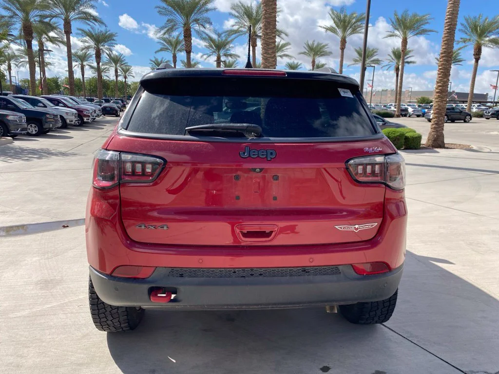 Certified Used 2021 Red Jeep Trailhawk image 5