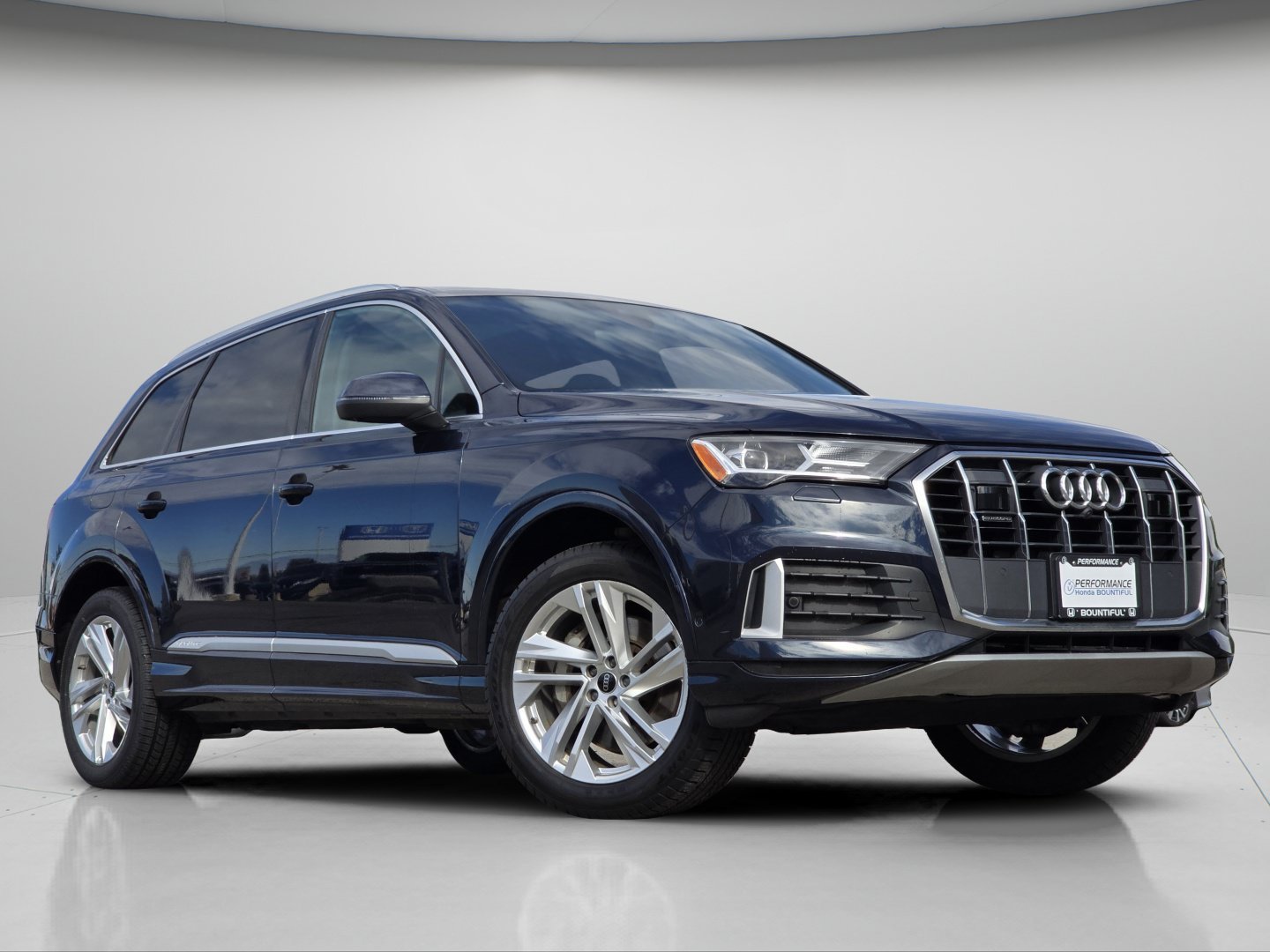 Used 2023 Blue Metallic Audi Premium image 2