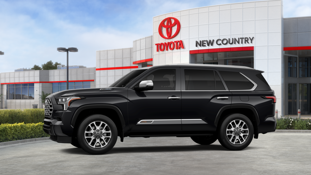New 2026 Midnight Black Metallic Toyota 1794 Edition image 3