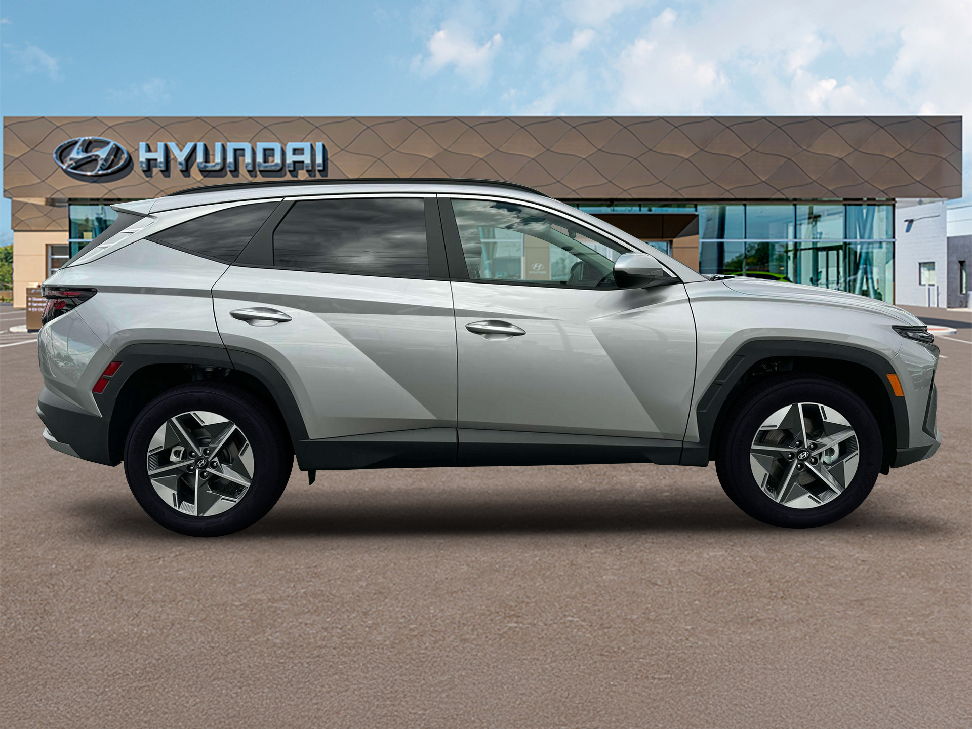 New 2026 Shimmering Silver Hyundai SEL AWD image 9