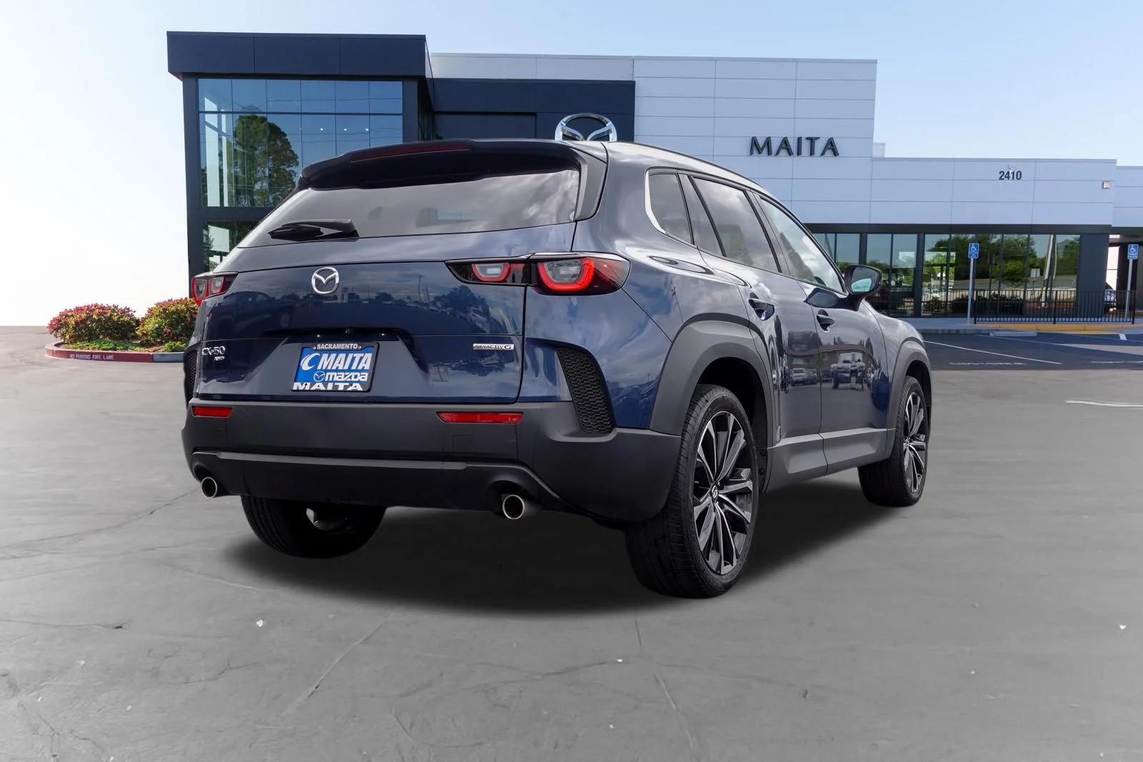 Certified Used 2025 Ingot Blue Metallic Mazda 2.5 S Premium Plus Package image 4