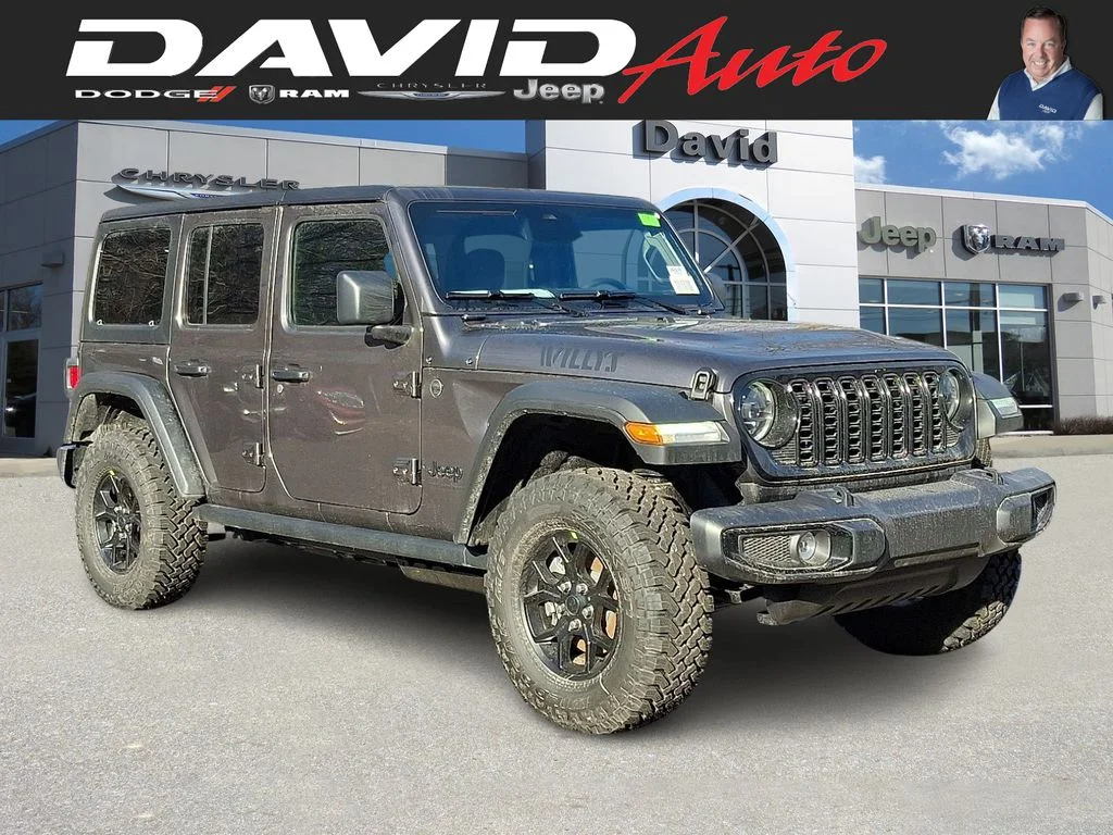 New 2026 Granite Crystal Metallic Clearcoat Jeep Willys image 1