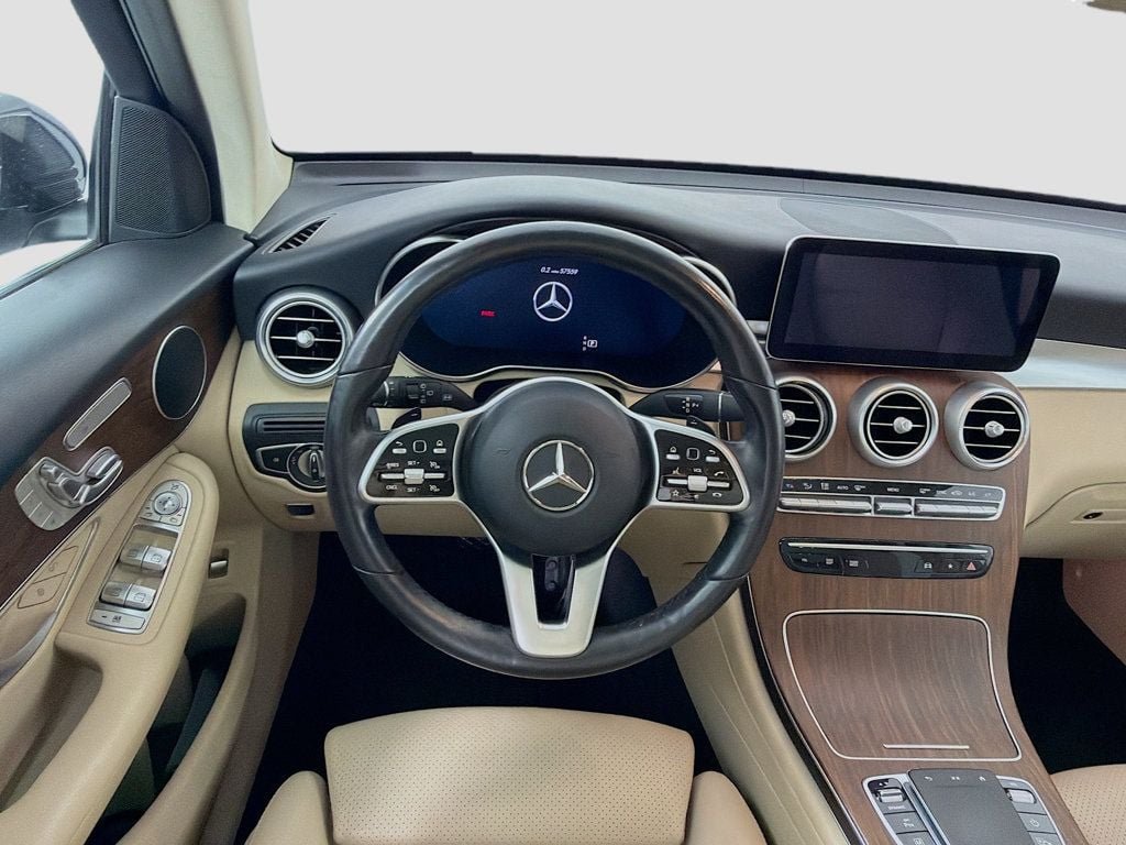 Used 2022 Lunar Blue Metallic Mercedes-Benz GLC 300 4MATIC® SUV image 24