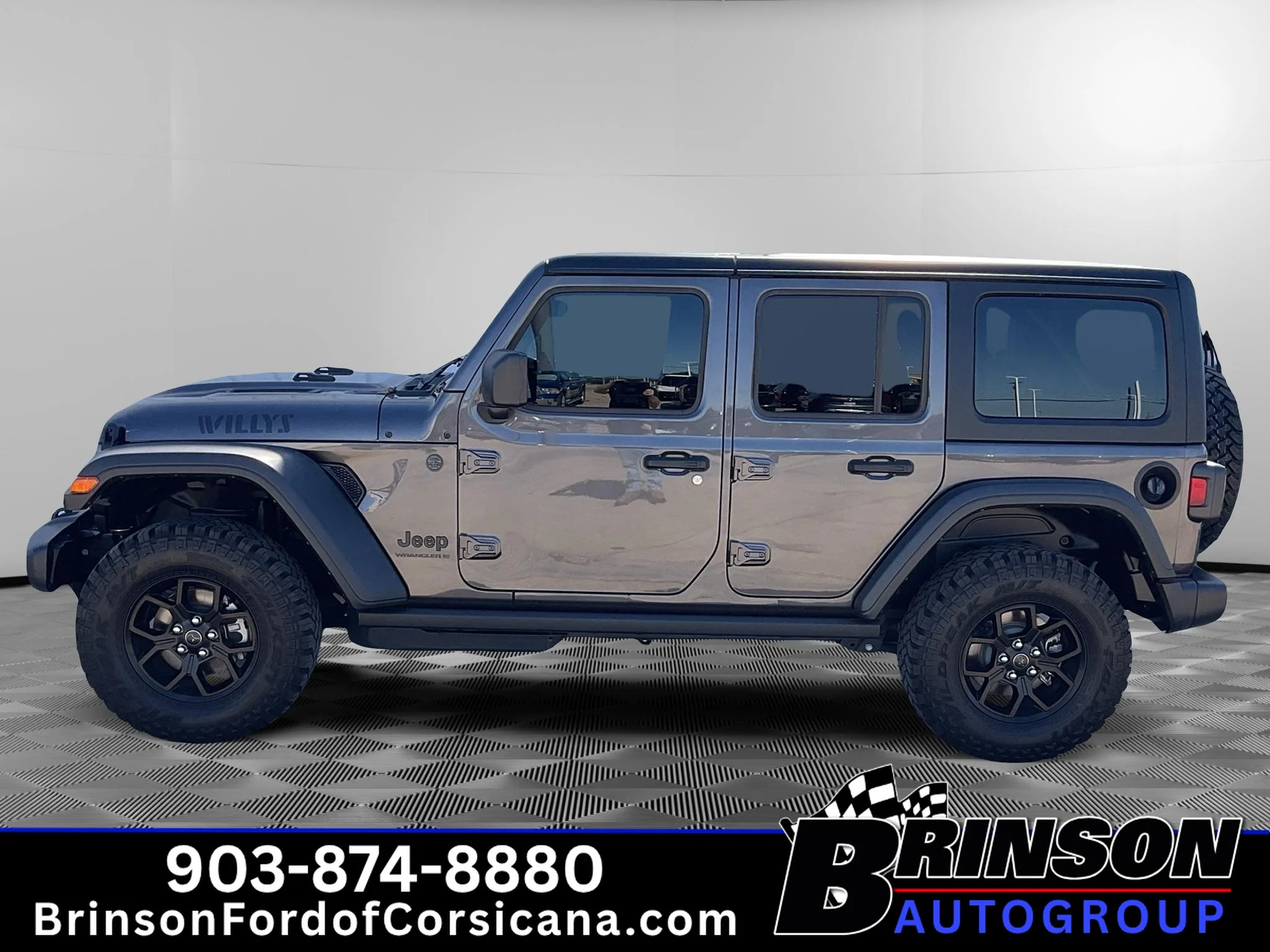 Used 2026 Granite Crystal Clearcoat Metallic Jeep Willys image 4