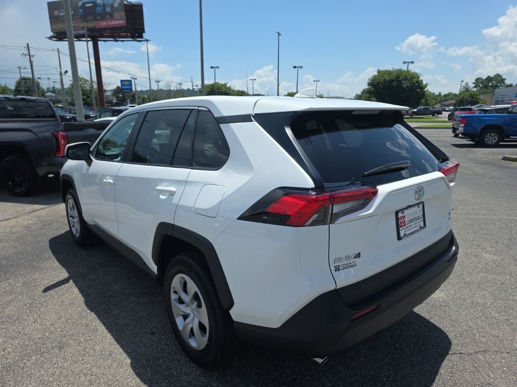 Used 2025 White Toyota LE image 6