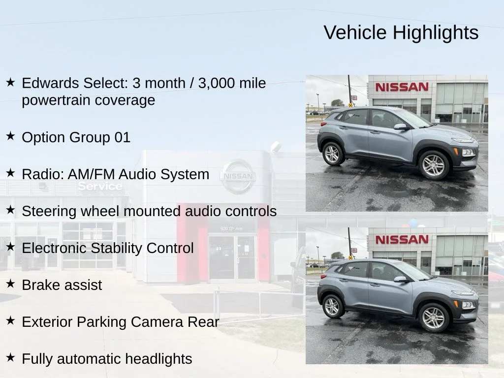 Certified Used 2019 Silver Hyundai SE image 3