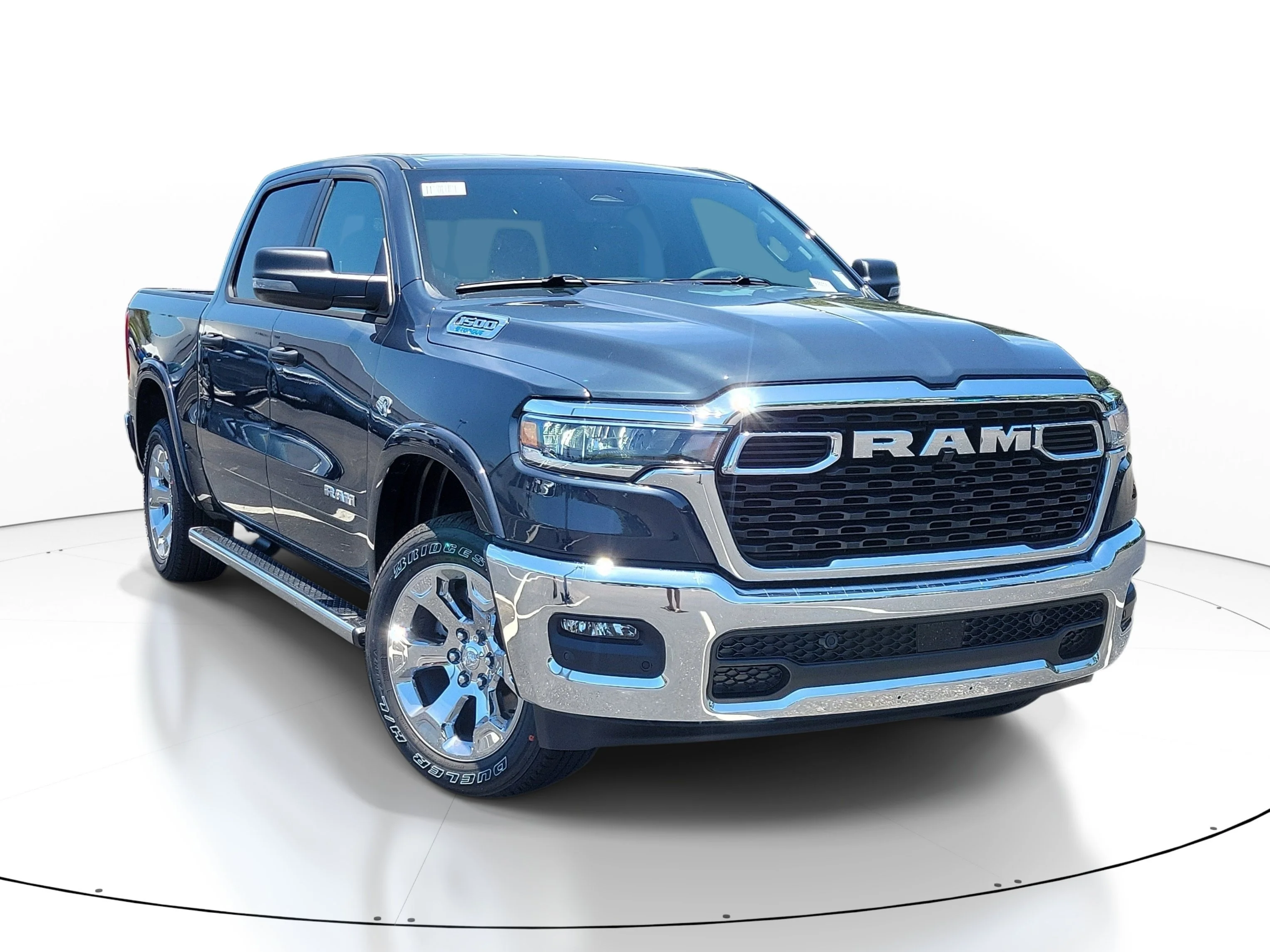 New 2026 Forged Blue Metallic RAM Big Horn image 1