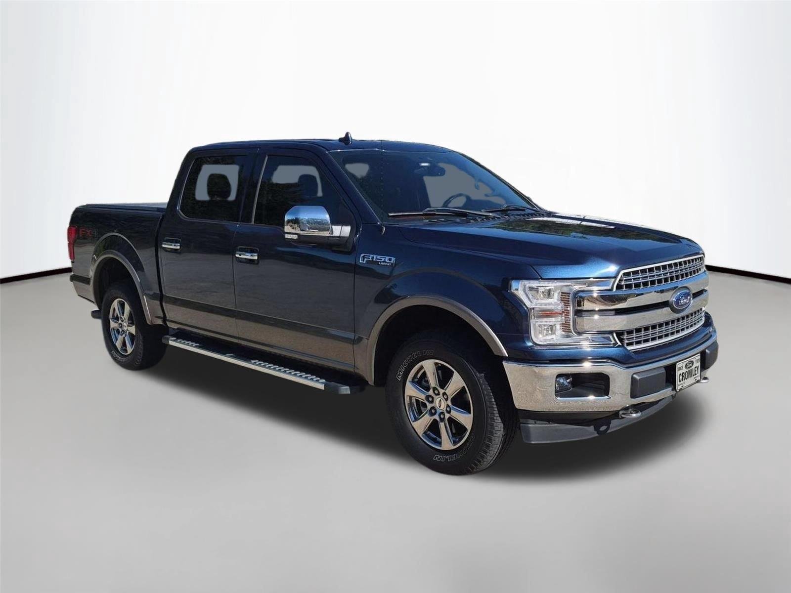 Used 2018 Blue Jeans Metallic Ford LARIAT image 7