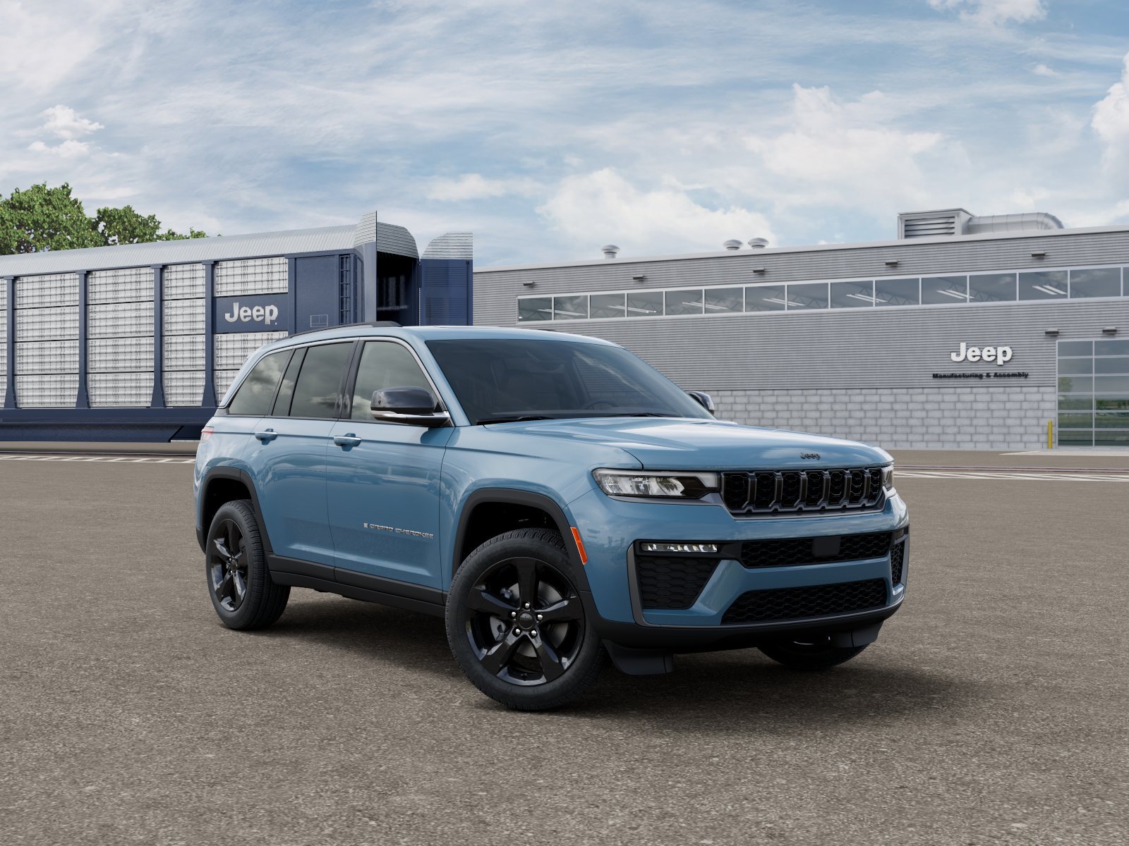 New 2026 Steel Blue Exterior Paint Jeep Limited image 3