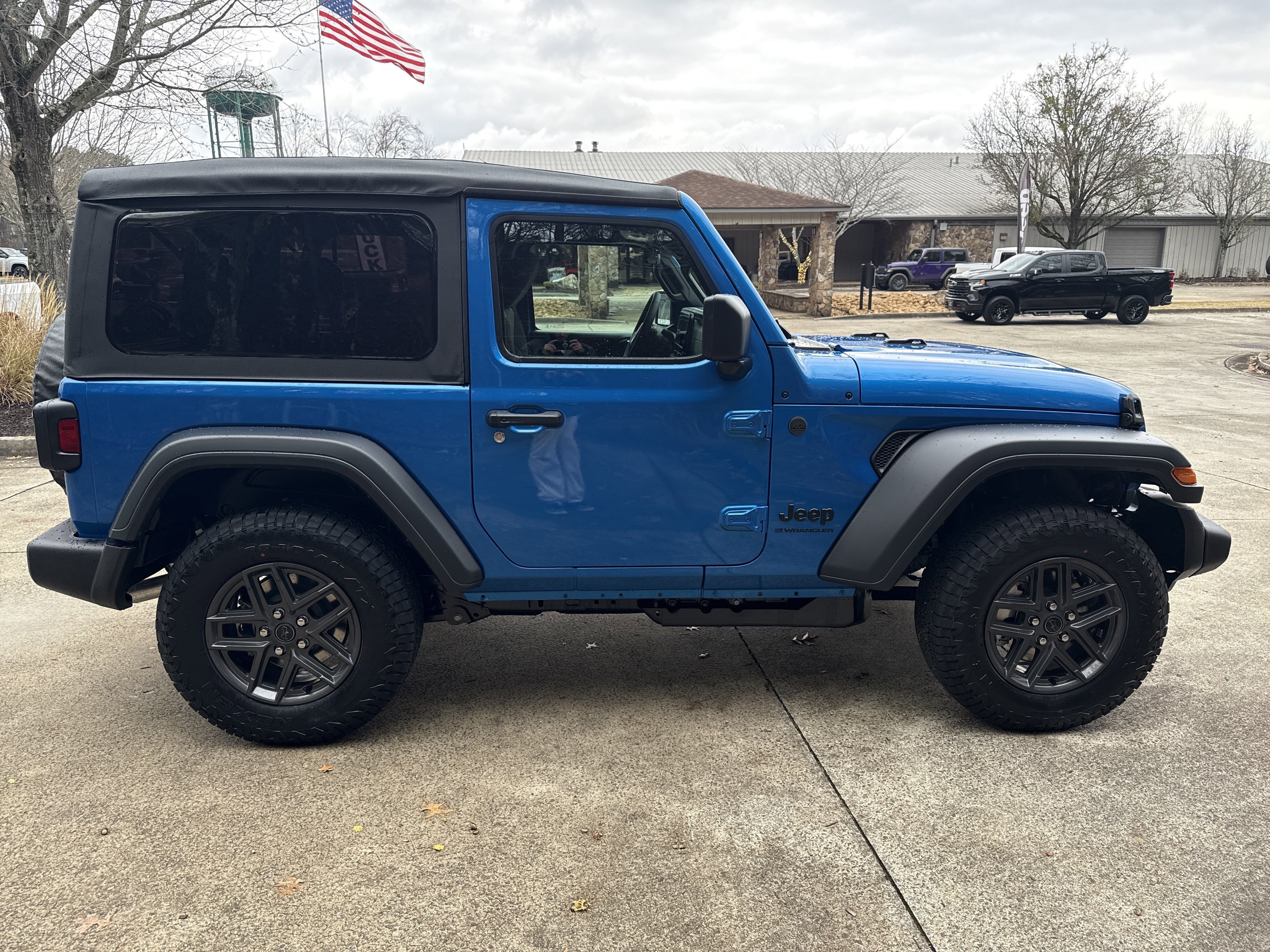 New 2026 Hydro Blue Pearlcoat Jeep Sport S image 8