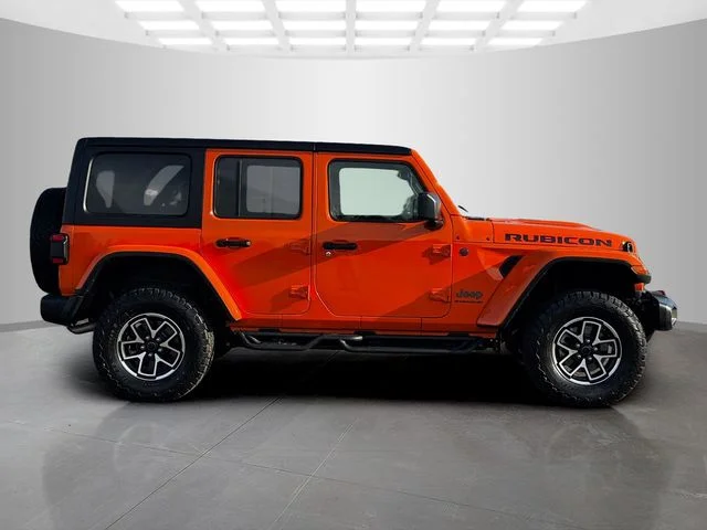 Certified Used 2025 Orange Jeep Rubicon image 8